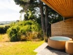 Hot tub setting Hot tub setting
